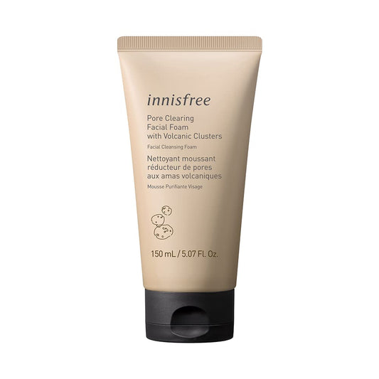 Innisfree Pore Clearing Facial Foam with Volcanic Clusters Facial Cleansing Foam