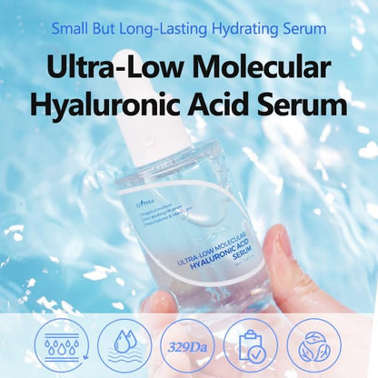 Isntree ultra-low molecular hyaluronic acid serum