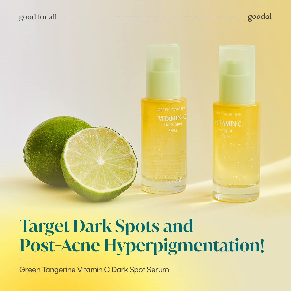 Goodal green tangerine vitamin C dark spot serum