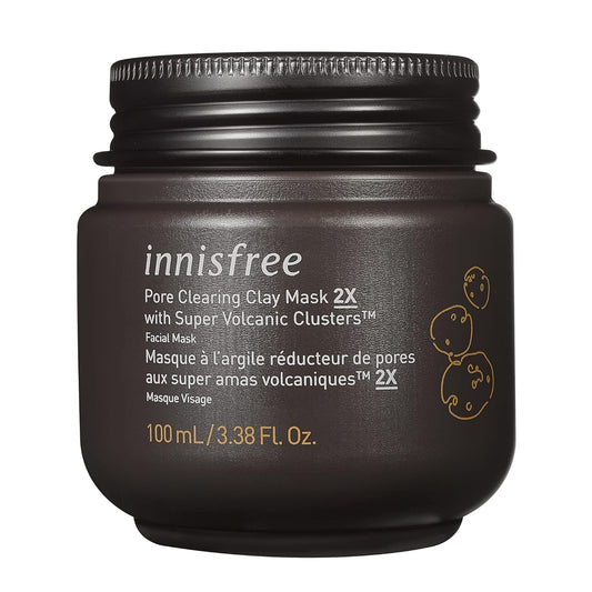 Innisfree Pore Clearing Clay Mask 2X with Super Volcanic Clusters™ Facial Mask