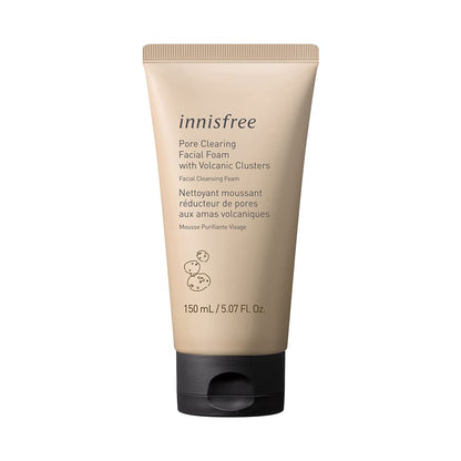 Innisfree Pore Clearing Facial Foam with Volcanic Clusters Facial Cleansing Foam