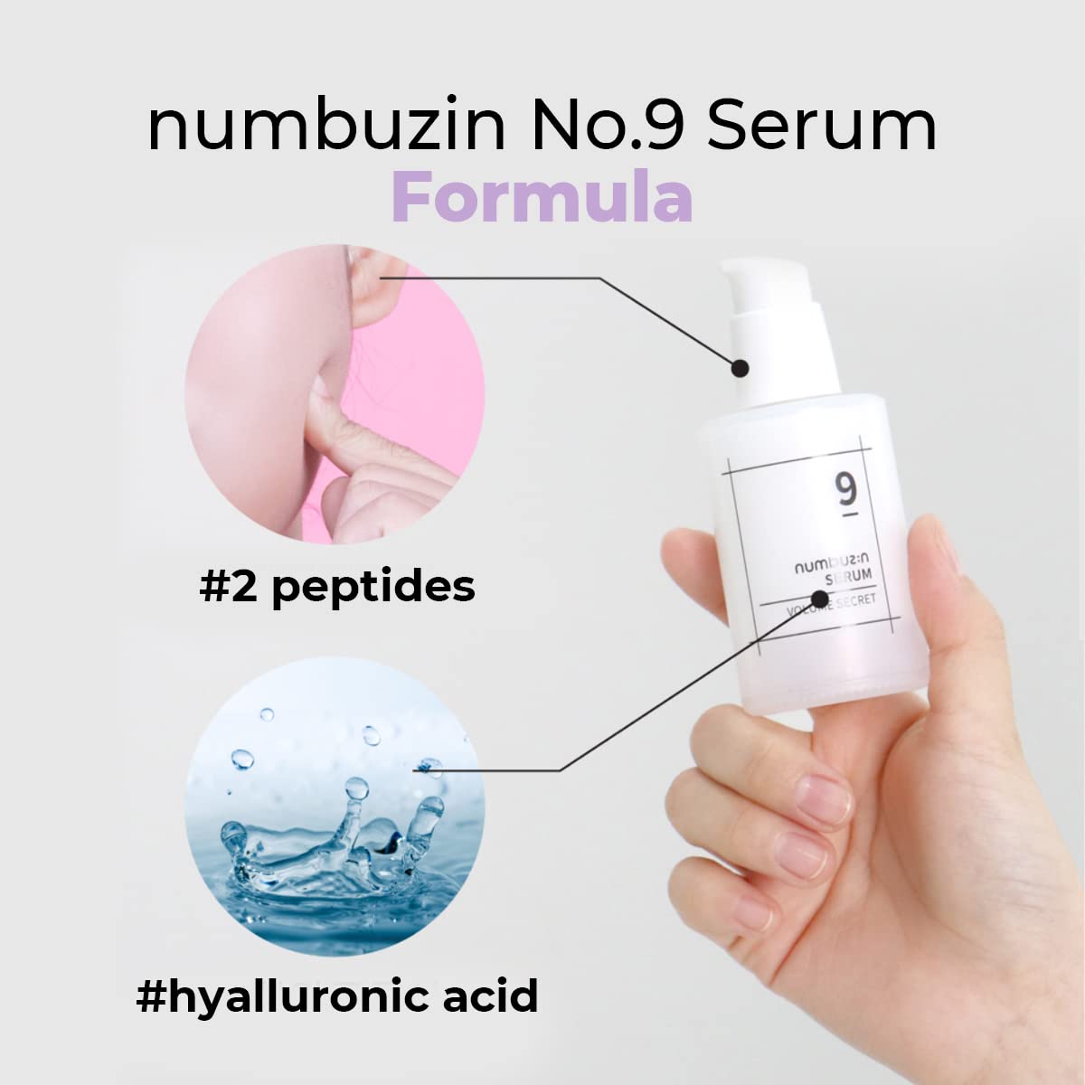 Numbuzin 9 serum secret firming