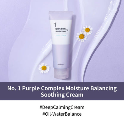 Numbuzin 1 Purple Complex Moisture Balancing Soothing Cream