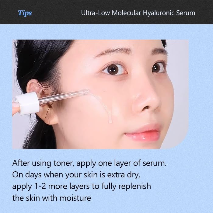 Isntree ultra-low molecular hyaluronic acid serum