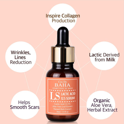 Cos De Baha lactic acid 12.5 serum