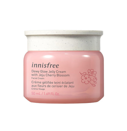 Innisfree Dewy Glow Jelly Cream with Jeju Cherry Blossom Facial Cream