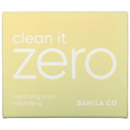 Banila Co clean it zero cleansing balm nourishing