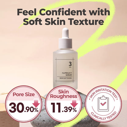 Numbuzin 3 serum skin softening