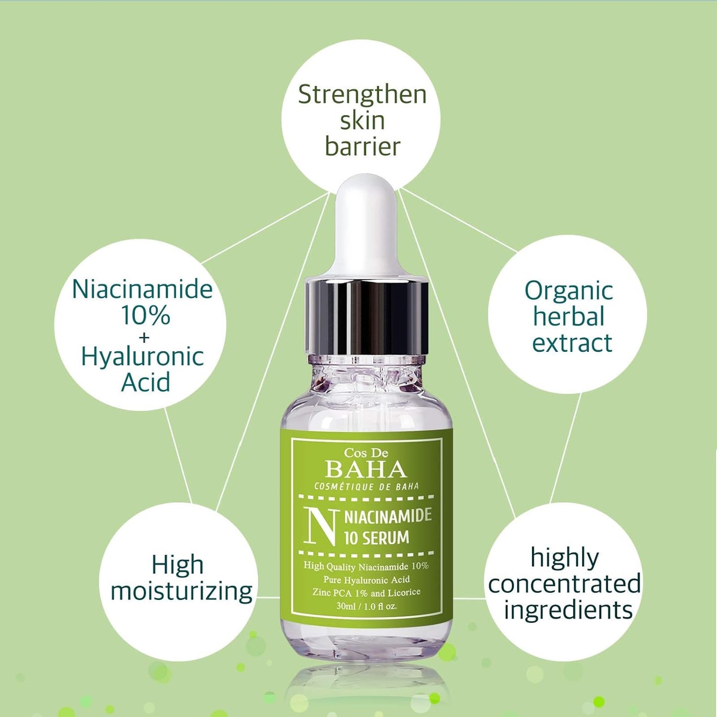 Cos De Baha niacinamide 10 serum