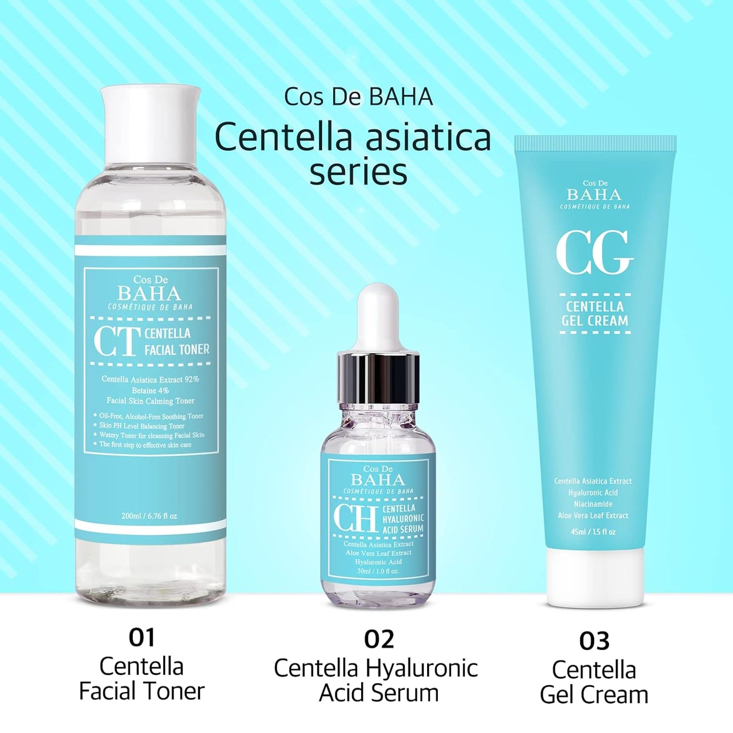 Cos De Baha centella hyaluronic acid serum